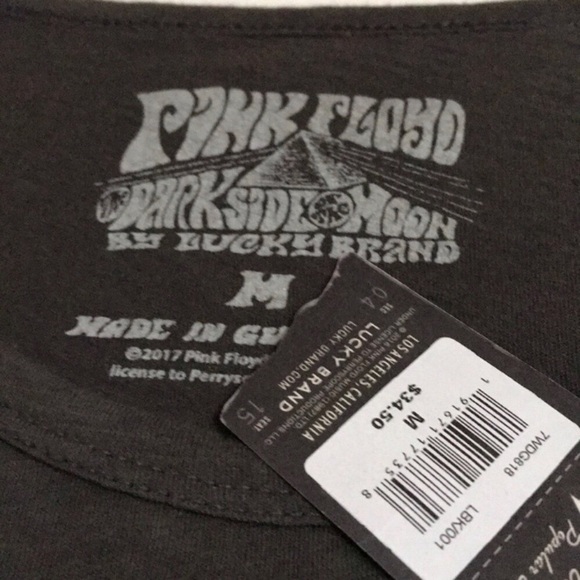 LAST ONE! NWT Lucky Brand Pink Floyd concert top - Picture 8 of 8